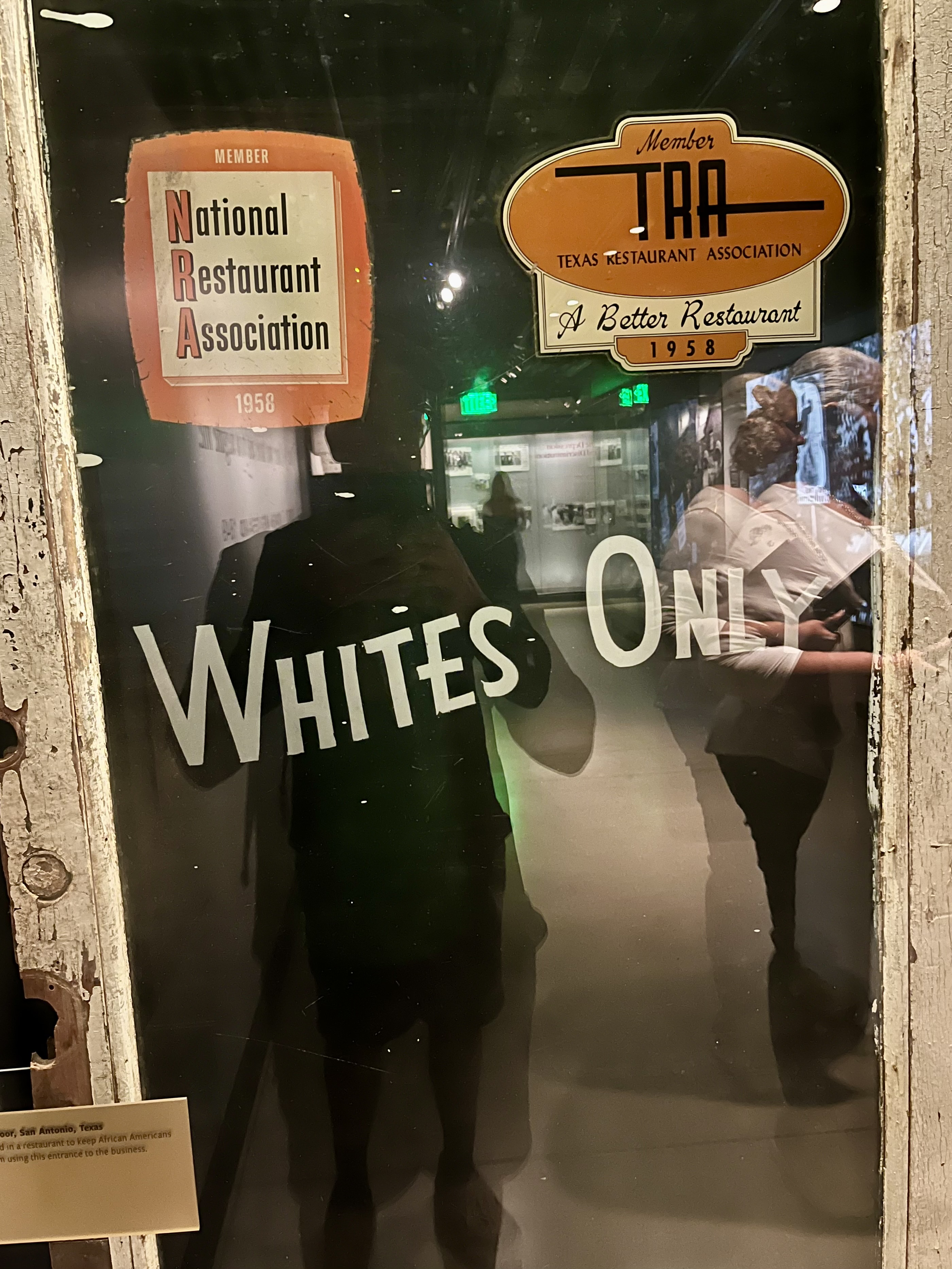 Restaurant Door from San Antonio, Texas, National Museum of African American History and Culture