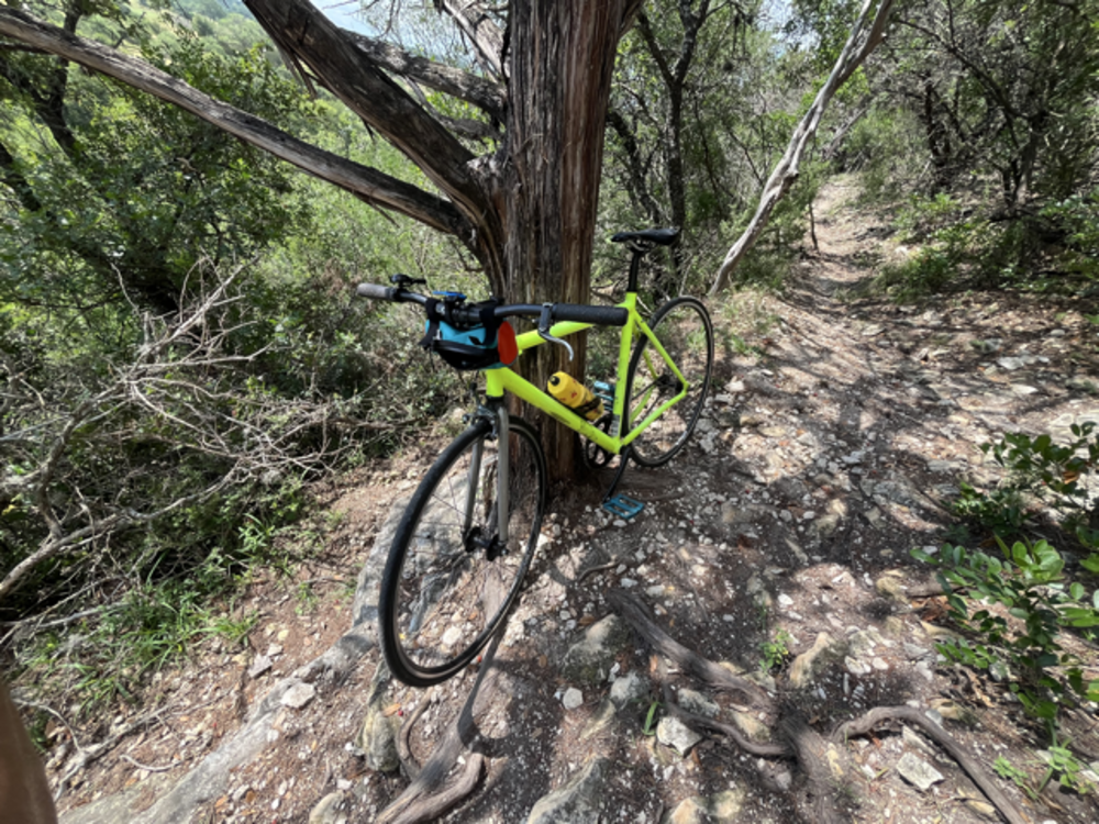 Biking through Northwest San Antonio