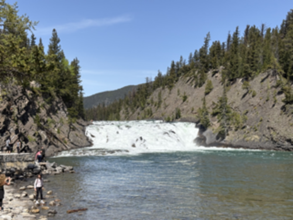 View of Bow River Falls